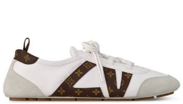 Louis Vuitton LV Sneakerina 'White-Brown' (Women's)