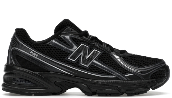 New Balance 740 Black Silver Metallic-GS (Men's)
