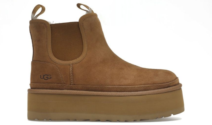 Neumel Platform Chelsea Boot 'Chestnut' (Women's)