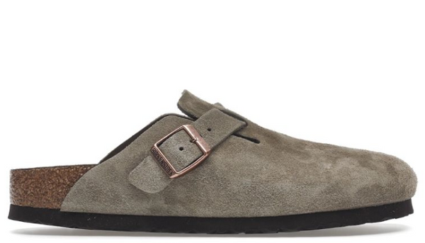 Birkenstock Boston Soft Foodbed 'Boston Suede' (Unisex)