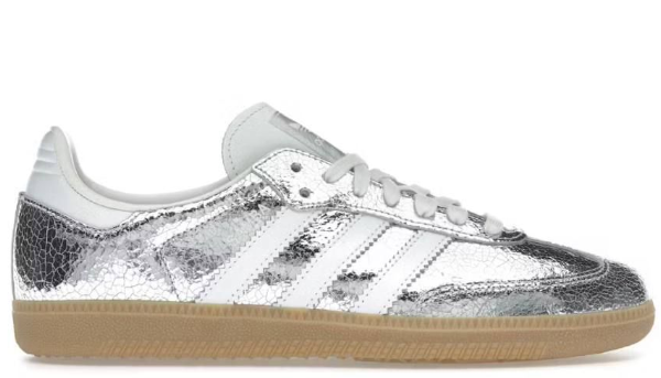 Adidas Samba OG 'Metalic Silver Cracked' (Women's)